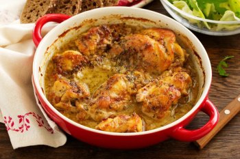 Lapin moutarde express pour deux