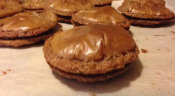 Macarons à la pâte à tartiner