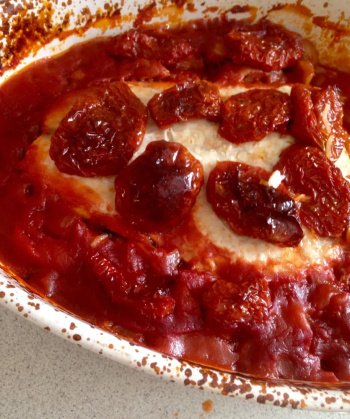 Cœur de filet de loup de mer (bar) au four