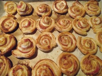 Amuse bouches feuilletés