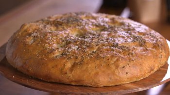 Focaccia aux herbes de Provence par Laurent Mariotte