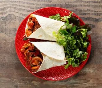Fajitas de poulet au Cooking Chef