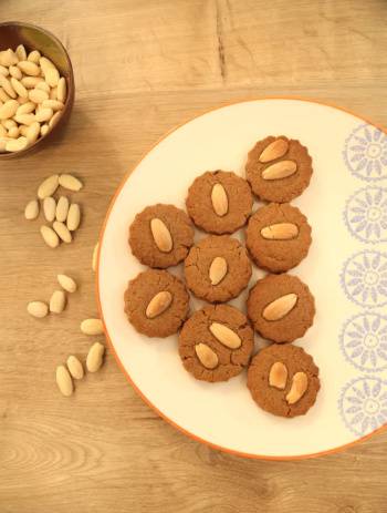 Sablés aux épices et amandes