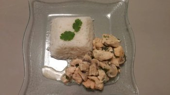 Poulet coco coriandre