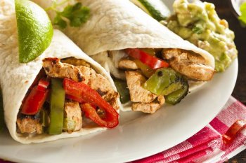 Fajitas de poulet au Cookeo