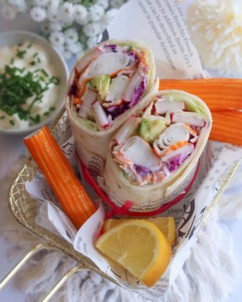 Wrap fraîcheur au surimi