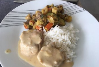 Filet mignon à la bière et au saint-nectaire