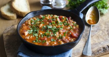 Ragoût minute de haricots blancs