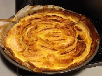 Tarte créole aux pommes