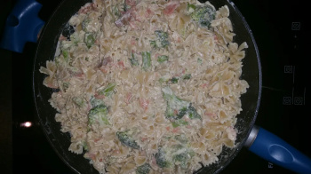 Pâtes au saumon et brocolis