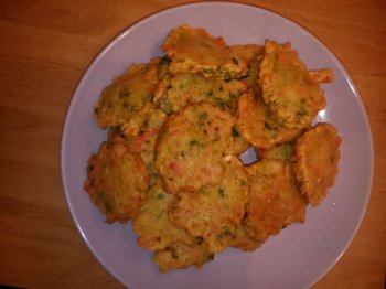 Beignets légers aux légumes