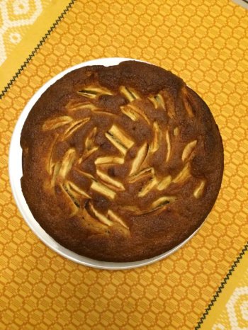 Gâteau d'automne aux pommes