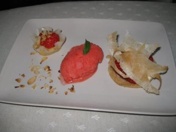 Sorbet fruits rouges