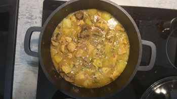 Emincé de poulet au mélange de saveurs