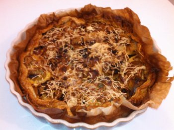 Quiche aux noix de Saint-Jacques