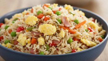 Riz cantonais à la sauce soja