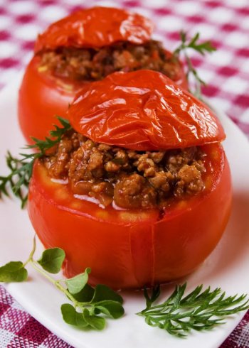 Tomates farçies au Monsieur Cuisine