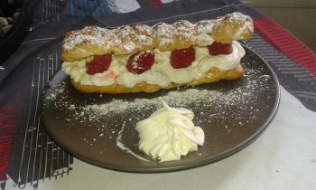 Eclair Chantilly - Framboise