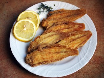 Limandes panées sans gluten