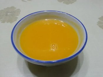 Soupe courgettes et carottes