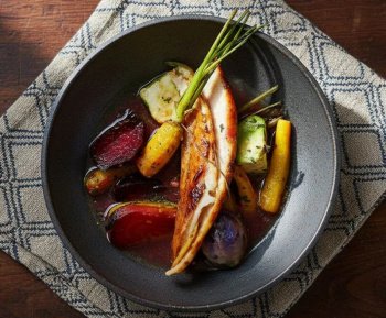 Couscous d’oie aux légumes anciens