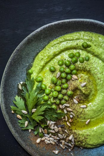 Guacamole de petits-pois