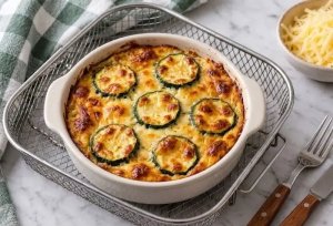 Gratin de courgettes au Airfryer