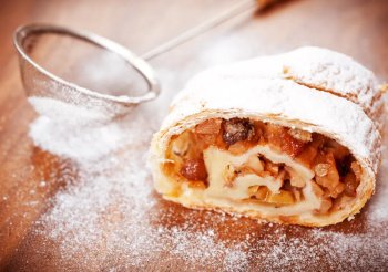Strudel feuilleté aux pommes