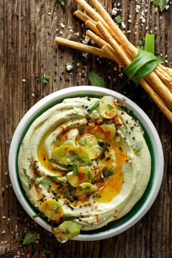 Houmous de fèves (anti-gaspi)