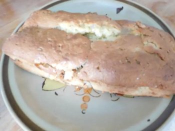 Cake à la banane et au caramel