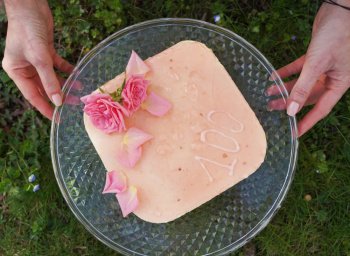Gâteau au litchi et à la rose de Vanessa Demouy