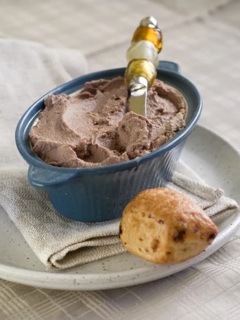 Pâté de foies de volaille au porto et au cognac