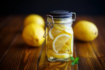 Sirop de citron ou orange