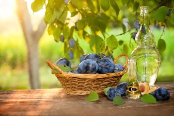 Prunes à l'eau de vie