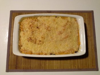 Hachis parmentier de butternut au quorn