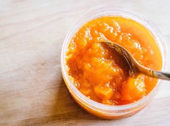 Confiture de citrouille (potiron) au vin blanc