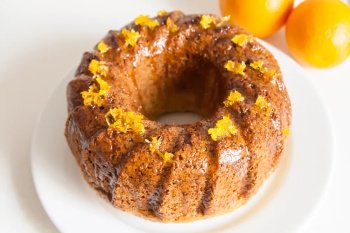 Gâteau à l'orange sans beurre