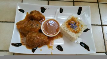 Joues de porc à l'orange