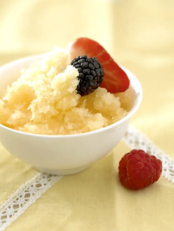 Granité dananas au Moscatel