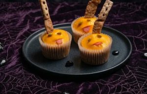 Muffins Blob d’Halloween : des monstres salés à croquer