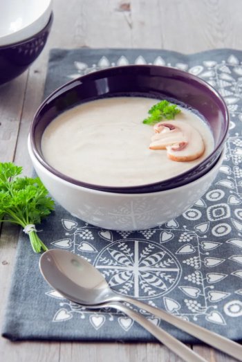 Velouté de champignons express