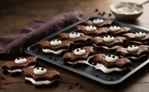 Mini-Sandwichs Chauve-Souris au Brownie