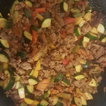 Ratatouille à la Viande Hachée