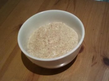 Porridge allégé au son davoine