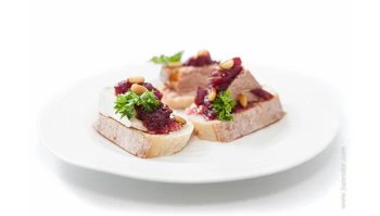 graines de moutarde aux canneberges