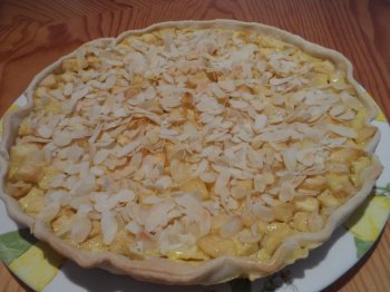 Tarte normande aux pommes
