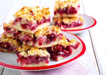 Crumble aux groseilles