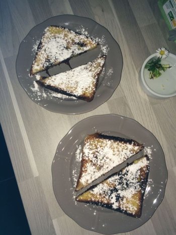 CROQUE MOELLEUX AU CHOCOLAT