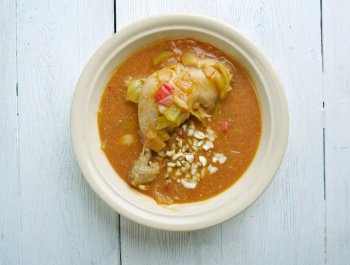 Soupe de cacahuètes (Pérou)
