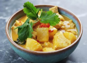 Émincé de poulet aux saveurs des îles